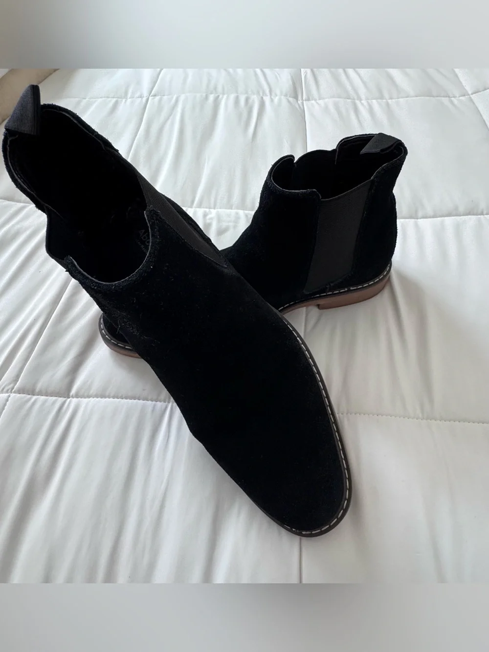 Abound Black Suede Chukka Boots Men Size 9”